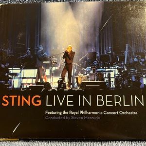 DVD and CD set. Sting Live in Berlin